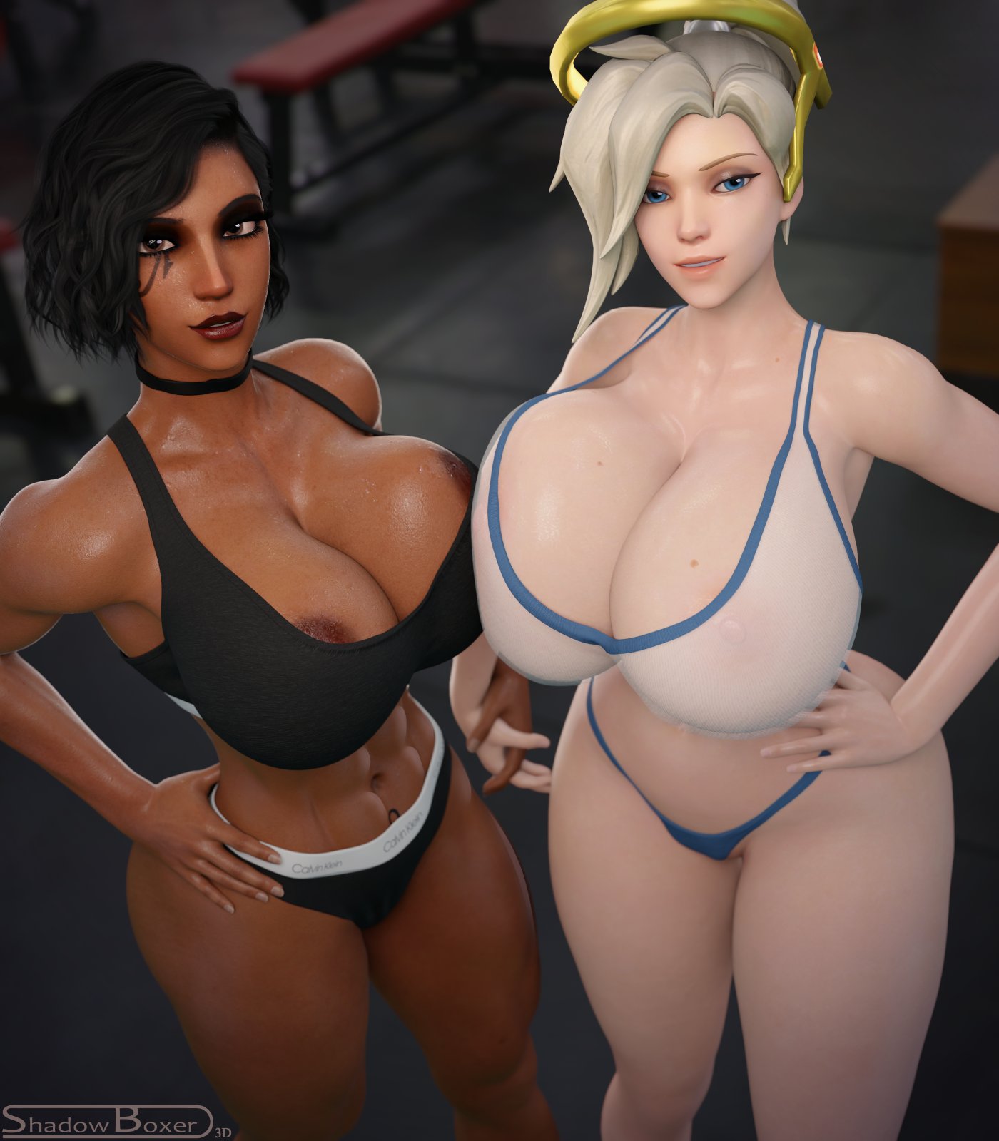 overwatch-hentai-porn-–-nipples-visible-through-clothing,-rtwork,-dark-skin,-shadowboxer,-huge-breasts,-dark-skinned-female,-abs
