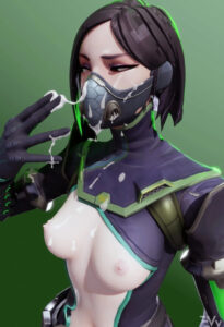 viper-hot-hentai-–-no-bra,-ls,-cum-on-face,-breasts,-green-eyes,-cum