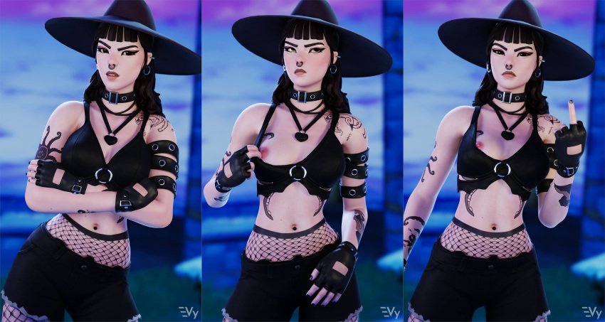 phaedra-rule-porn-–-fortnite:-battle-royale,-pale-skin,-nipples,-goth,-middle-finger