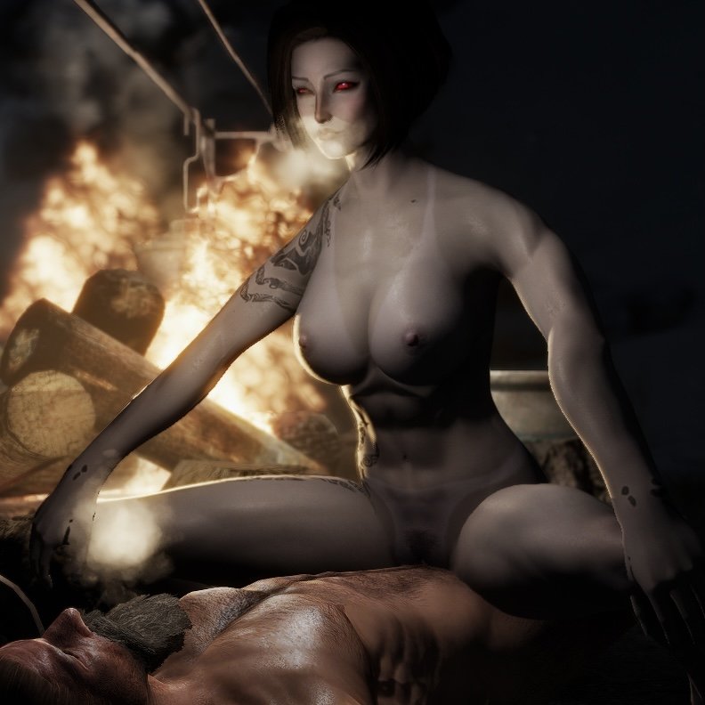 skyrim-hentai-art-–-tattoos,-light-skinned-male,-campfire