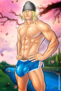 final-fantasy-sex-art-–-bulge,-e,-blonde-hair,-male-only,-shorts