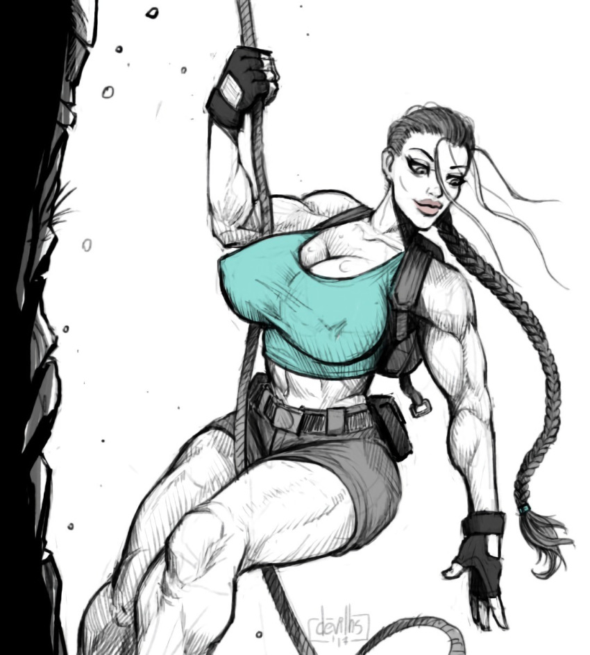 tomb-raider-rule-porn-–-muscular-female,-female-focus,-white-background,-braided-hair,-female,-muscular-legs,-thick-thighs