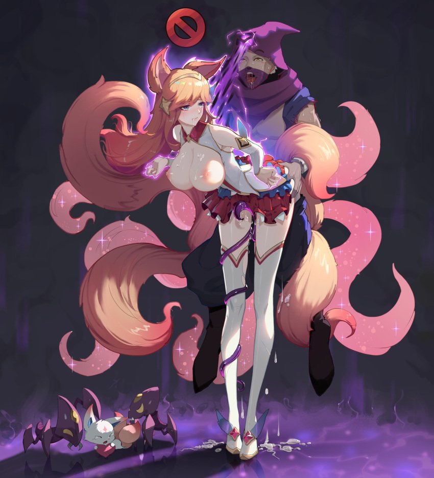 league-of-legends-sex-art-–-alternate-hair-color,-humanoid,-curvy-female,-vastaya,-cum-drip,-hips