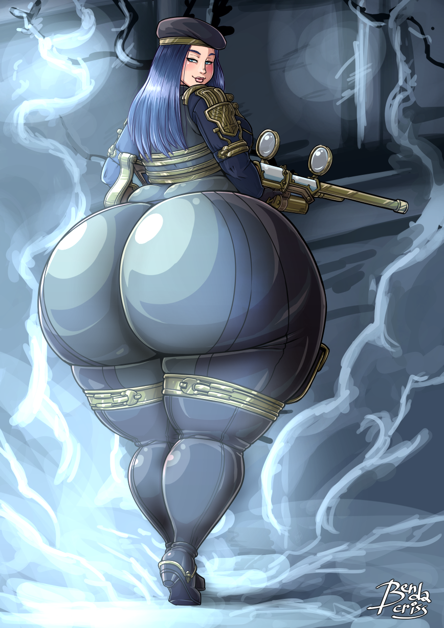 league-of-legends-sex-art-–-hi-res,-gun,-bendacriss,-long-hair,-big-ass