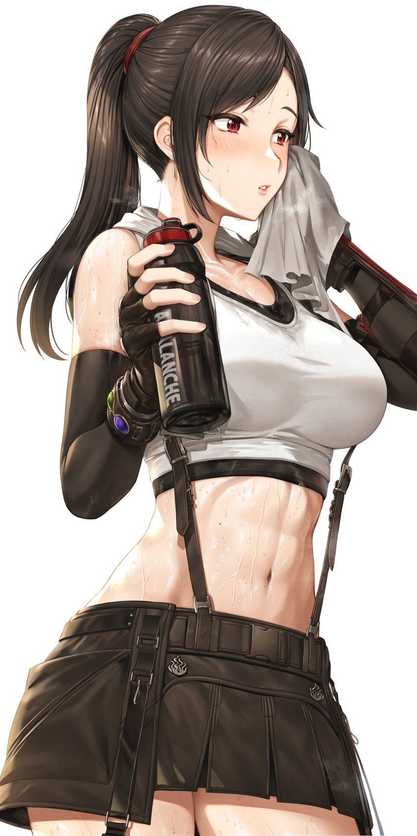 final-fantasy-sex-art-–-tifa-lockhart,-towel,-belly-button,-thick,-sweaty-abs,-black-hair,-fit-female