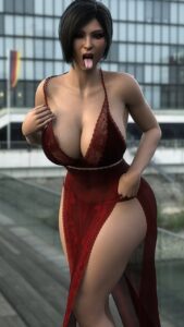 resident-evil-hot-hentai-–-erotichris,-hourglass-figure,-dress,-breasts,-solo-female