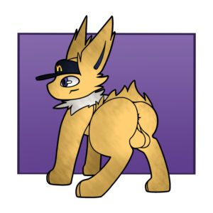 pokemon-porn-–-headwear-only,-simple-background,-headgear,-shaded,-purple-eyes,-fur,-male