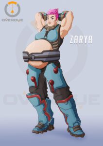 overwatch-hentai-xxx-–-ls,-arms-behind-head,-pregnant,-belly,-stretch-marks
