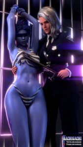 ashe-rule-xxx-–-white-hair,-blindfold,-prisoner,-prison-guard,-purple-hair