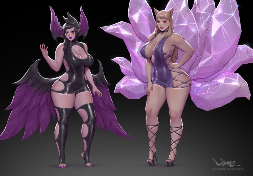 league-of-legends-hentai-xxx-–-standing,-female-only,-large-breasts,-thicc,-breasts,-morgana