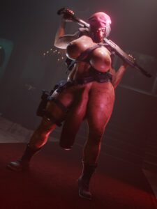 resident-evil-hot-hentai-–-huge-cock,-big-muscles,-showing-off,-nude,-huge-breasts,-muscular-arms,-futadom