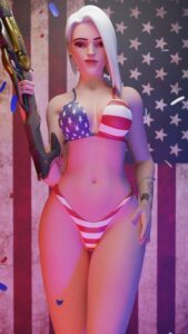 ashe-game-porn-–-looking-at-viewer,-bikini.