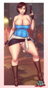 resident-evil-hentai-porn-–-bemannen,-zombie,-voluptuous,-big-breasts