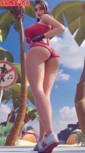 ruby-game-porn-–-shorts,-beach,-female,-brown-eyes,-hi-res
