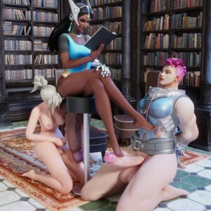 overwatch-rule-xxx-–-pink-hair,-zarya,-penis-size-difference,-frottage,-symmetra