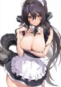 final-fantasy-hentai-porn-–-large-breasts,-female,-dragon-tail,-frilled-hairband,-cleavage