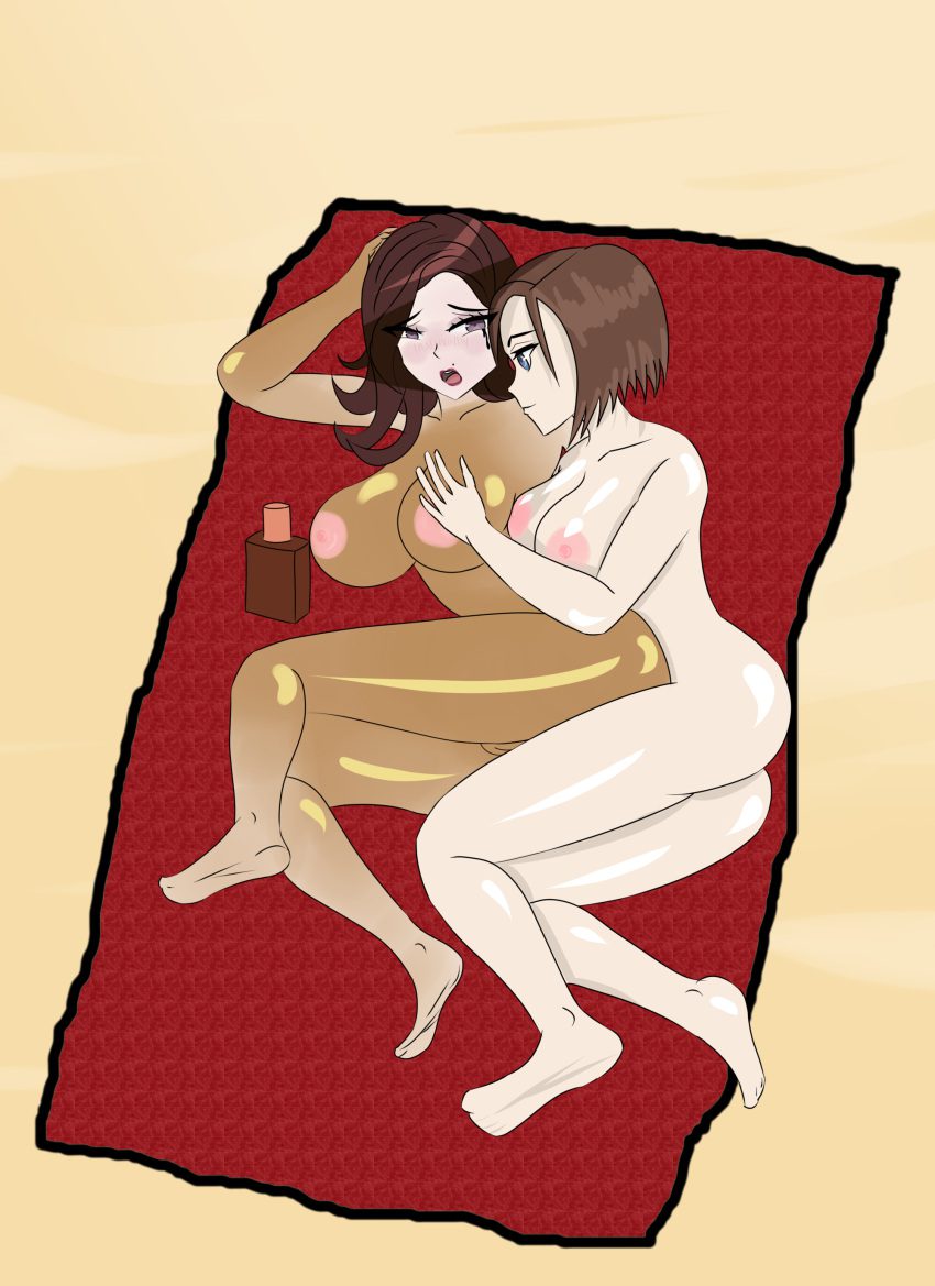 resident-evil-hentai-art-–-spooning,-murder,-lotion,-borderlands,-summer,-oiled