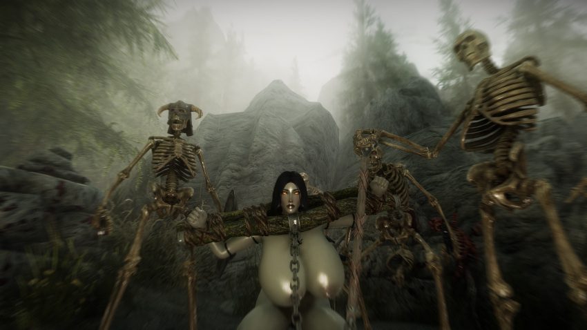 skyrim-xxx-art-–-female,-huge-breasts,-chains,-elf,-slave-outfit,-nude