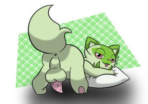 pokemon-hentai-xxx-–-green-skin,-pokemon-sv,-doggy-style,-excited-face,-big-butt,-furry