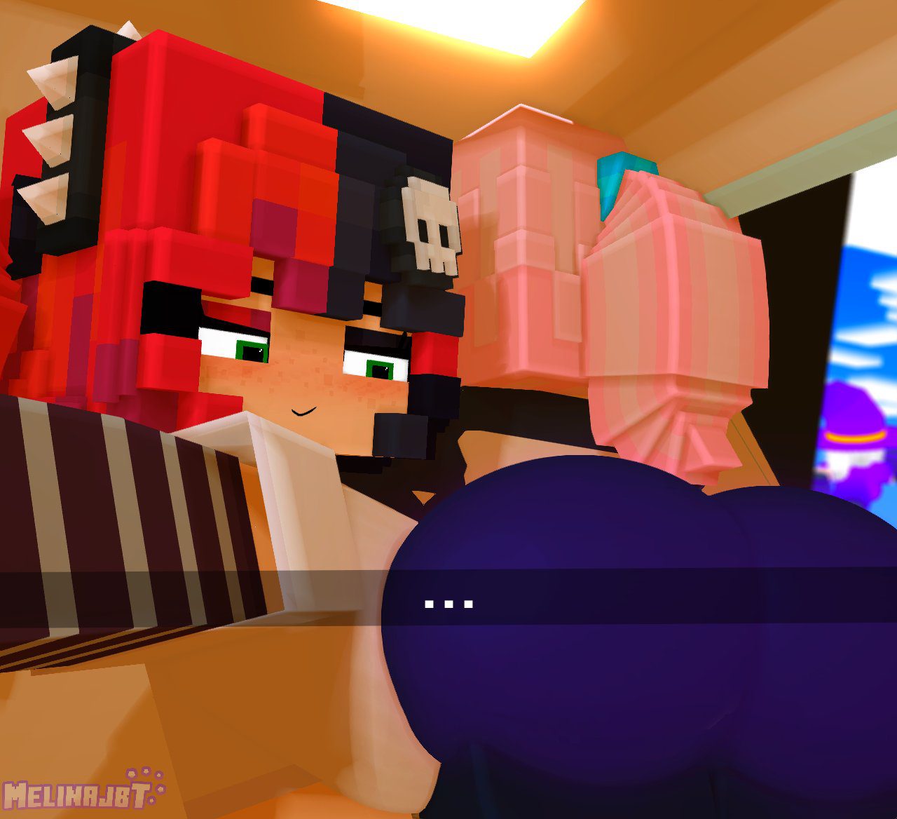 minecraft-hentai-–-white-hair,-melanie-thompson,-meme,-fat-ass