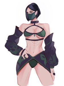 viper-game-porn-–-face-mask,-shirtless-sleeves,-masked-female,-mask
