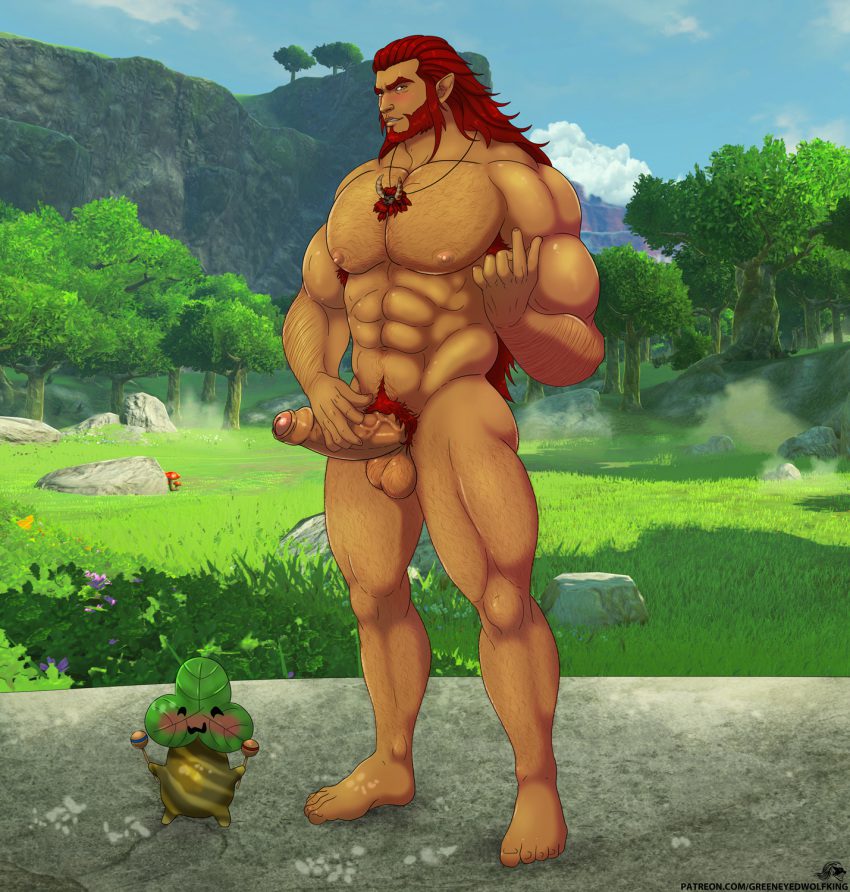 the-legend-of-zelda-hot-hentai-–-ganondorf,-nintendo,-korok,-penis,-facial-hair