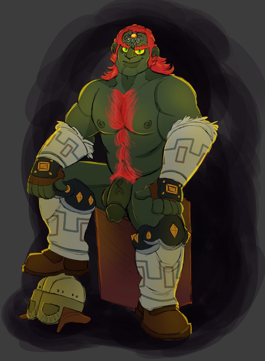 the-legend-of-zelda-hentai-porn-–-ganondorf,-muscular,-hairy,-male-only