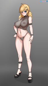 gwen-game-hentai-–-female,-wrist-cuffs,-feet,-solo,-standing,-blush