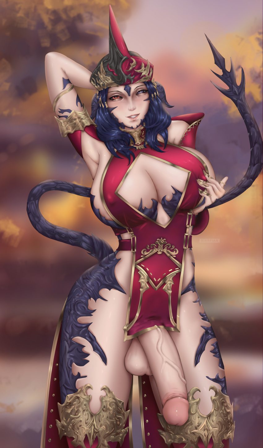 final-fantasy-sex-art-–-riarfian,-gold-(metal),-penis-out