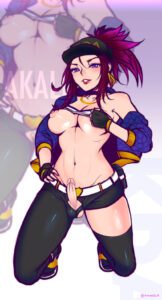 league-of-legends-rule-–-large-breasts,-akali,-clothing,-solo,-nipples