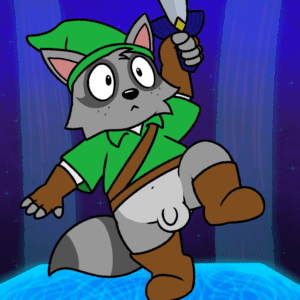 the-legend-of-zelda-sex-art-–-headgear,-black-nose,-word,-fingers