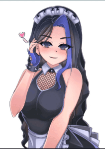 yoru-hot-hentai-–-small-breasts,-two-tone-hair,-long-hair,-maid-outfit,-breasts