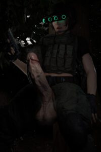 resident-evil-game-porn-–-thighhighs,-military-uniform,-resident-evil-make,-a,-military