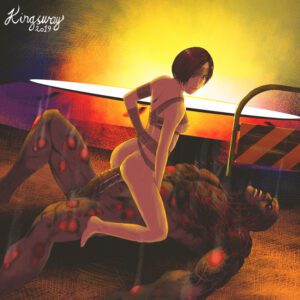 resident-evil-porn-hentai-–-mr-x,-male,-bandage,-human,-lying-on-back