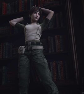 resident-evil-hentai-art-–-medic,-short-hair,-rebecca-chambers,-seductive-pose