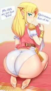 the-legend-of-zelda-hentai-xxx-–-long-hair,-white-panties,-solo,-breasts,-fully-clothed,-big-ass