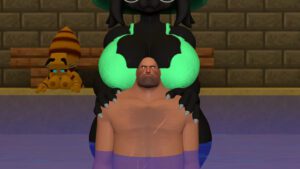 bee-rule-–-larger-female,-garry&#mod,-bikini,-smaller-male