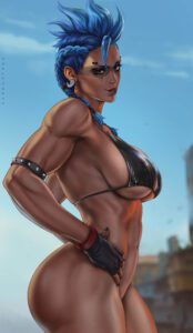 overwatch-game-porn-–-fit,-earrings,-large-breasts,-torso,-solo-focus,-female