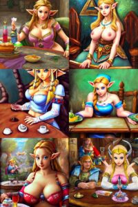 the-legend-of-zelda-hentai-–-ai-generated,-elf-female,-blue-eyes,-princess-zelda,-elf-girl,-big-breasts