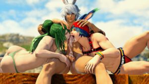 final-fantasy-hentai-art-–-cock-worship,-dick,-yaoi,-sucking,-gay