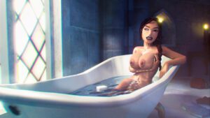 tomb-raider-rule-xxx-–-bath,-fit,-erect-nipples,-large-breasts