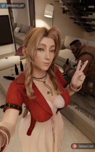 final-fantasy-hentai-–-lace-trimmed-armwear,-glans,-nipple-piercing,-collarbone