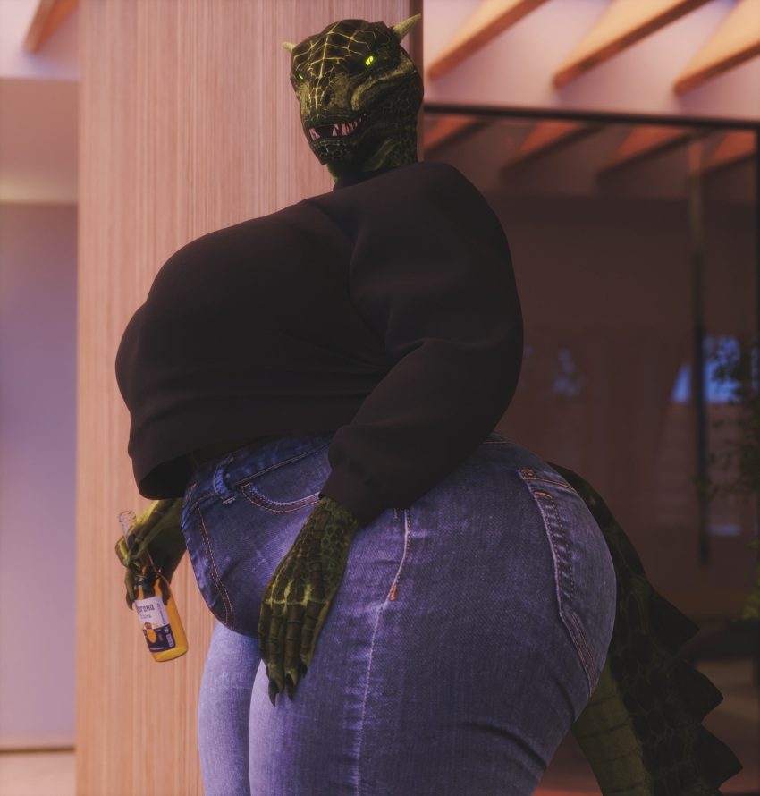 skyrim-porn-hentai-–-big-breasts,-big-ass,-larger-female,-tight-pants