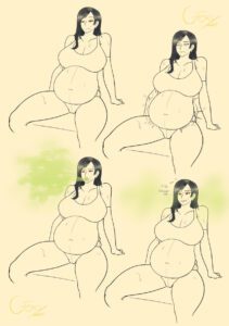 final-fantasy-hentai-–-dark-hair,-earrings,-big-breasts,-final-fantasy-vii,-burping,-crumbs