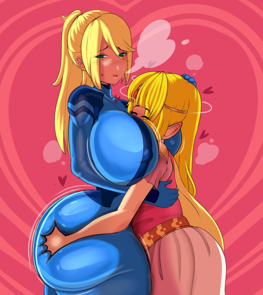 Cartoon Groping Porn - The Legend Of Zelda Free Sex Art - Princess Zelda, Sigh, Blonde Hair, Thick  Thighs, Groping - Valorant Porn Gallery