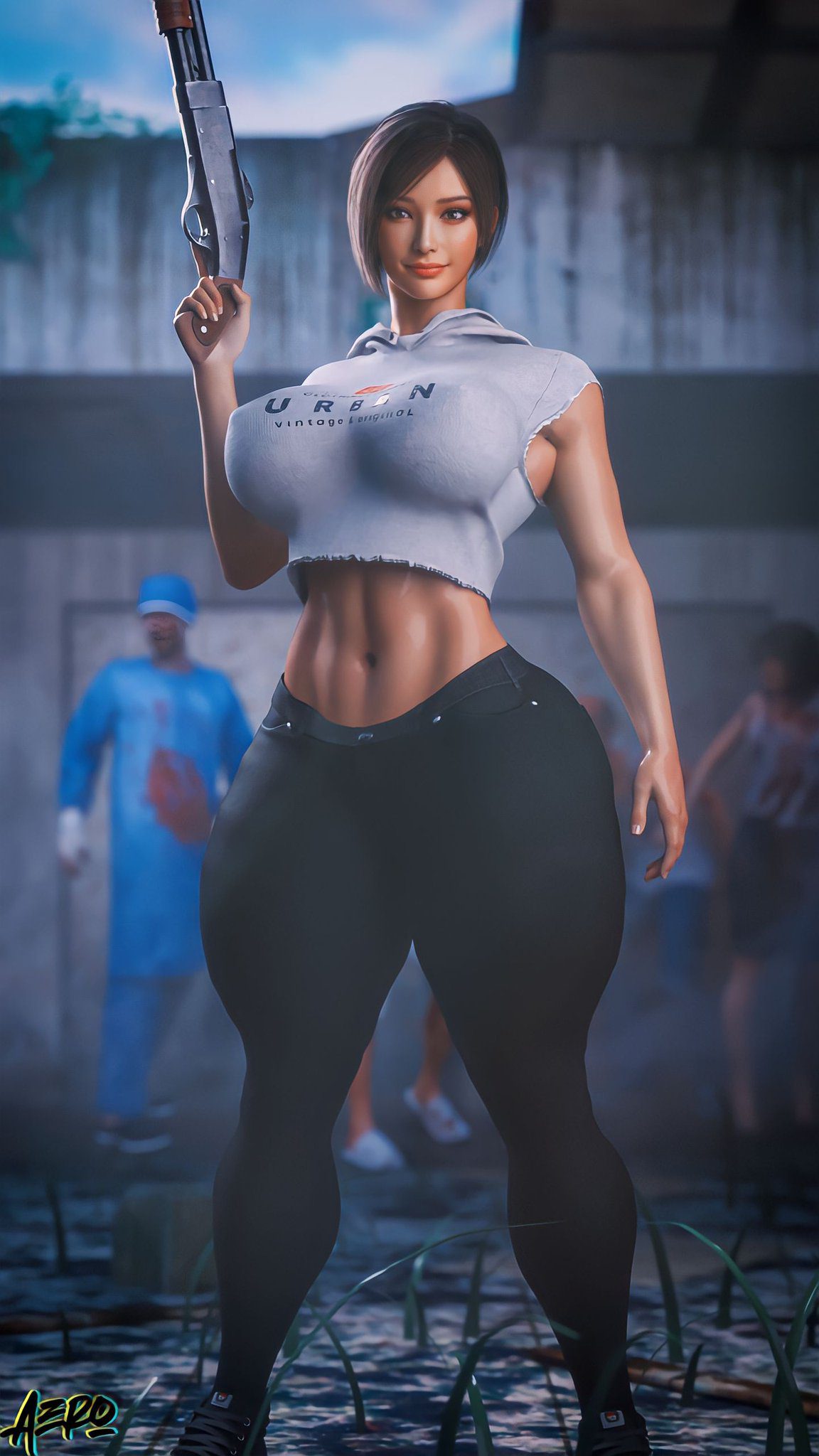 resident-evil-hentai-art-–-render,-eyebrows,-eyes,-chinese