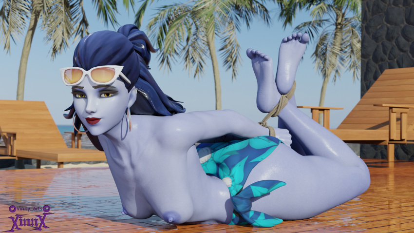 overwatch-game-hentai-–-widowmaker,-vinny-arts,-hogtied,-breasts,-sunglasses,-sunglasses-on-head,-eyewear-on-head.