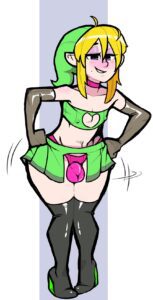 the-legend-of-zelda-hot-hentai-–-clothing,-pointy-ears,-thigh-boots,-elbow-gloves,-solo,-blonde-hair