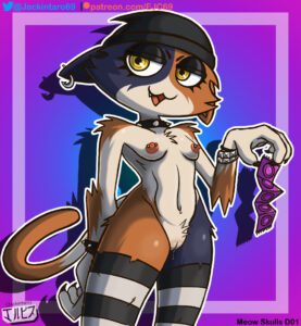 meowskulls-hentai-–-hat,-stockings,-catgirl,-digital-media-(artwork),-simple-background