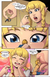 the-legend-of-zelda-hentai-–-jora-bora,-giantess,-link,-zelda,-kissing